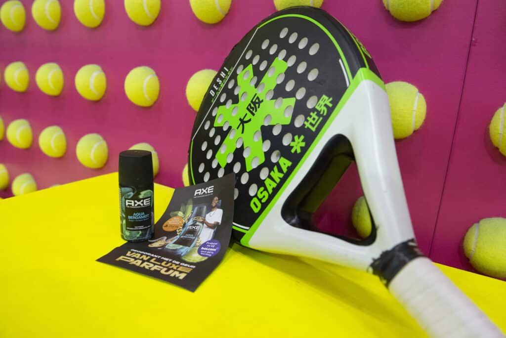 Lime Factory samplingcampagne Axe padel-clubs.