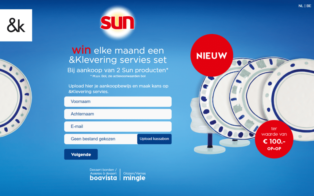 SUN winactie 60 years