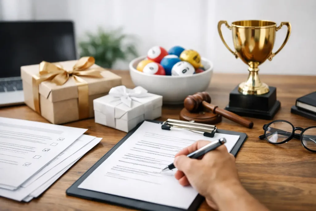 Actievoorwaarden winactie opstellen